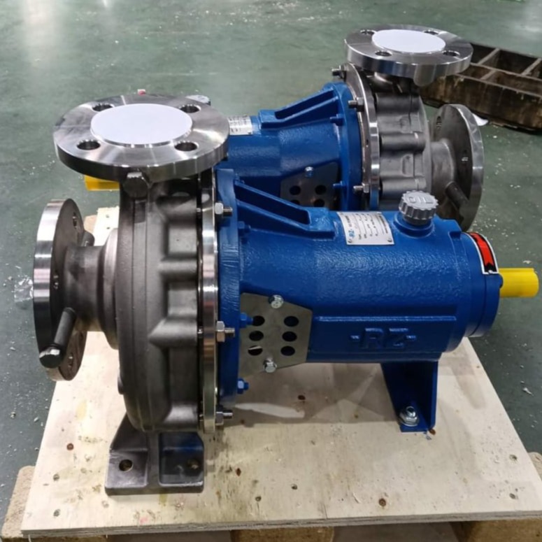 Industrial chemical process pumps for corrosive and viscous fluids