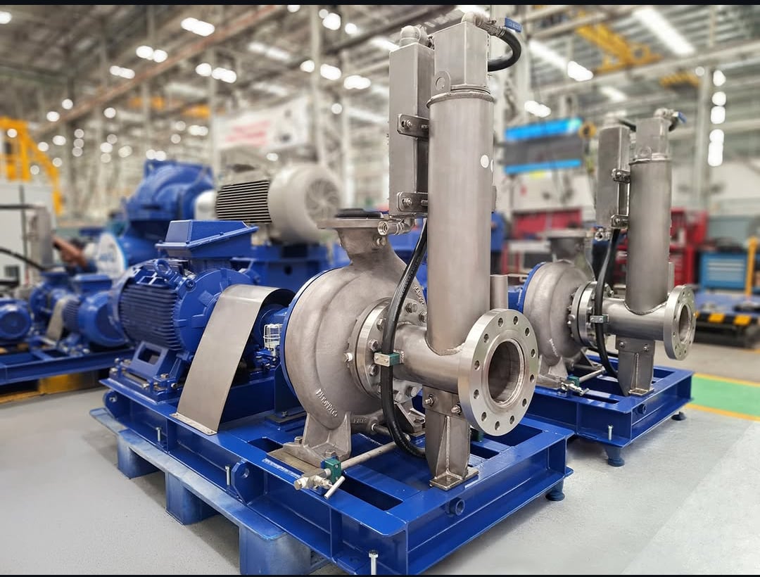 Industrial chemical process pumps for corrosive and viscous fluids